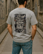 Anime Crossover Graphic T Shirt Goku Naruto Luffy Ichigo Tee image 6