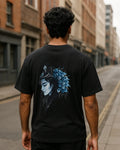 Anime Style Lord Krishna Graphic T Shirt Hindu Deity Tee image 3
