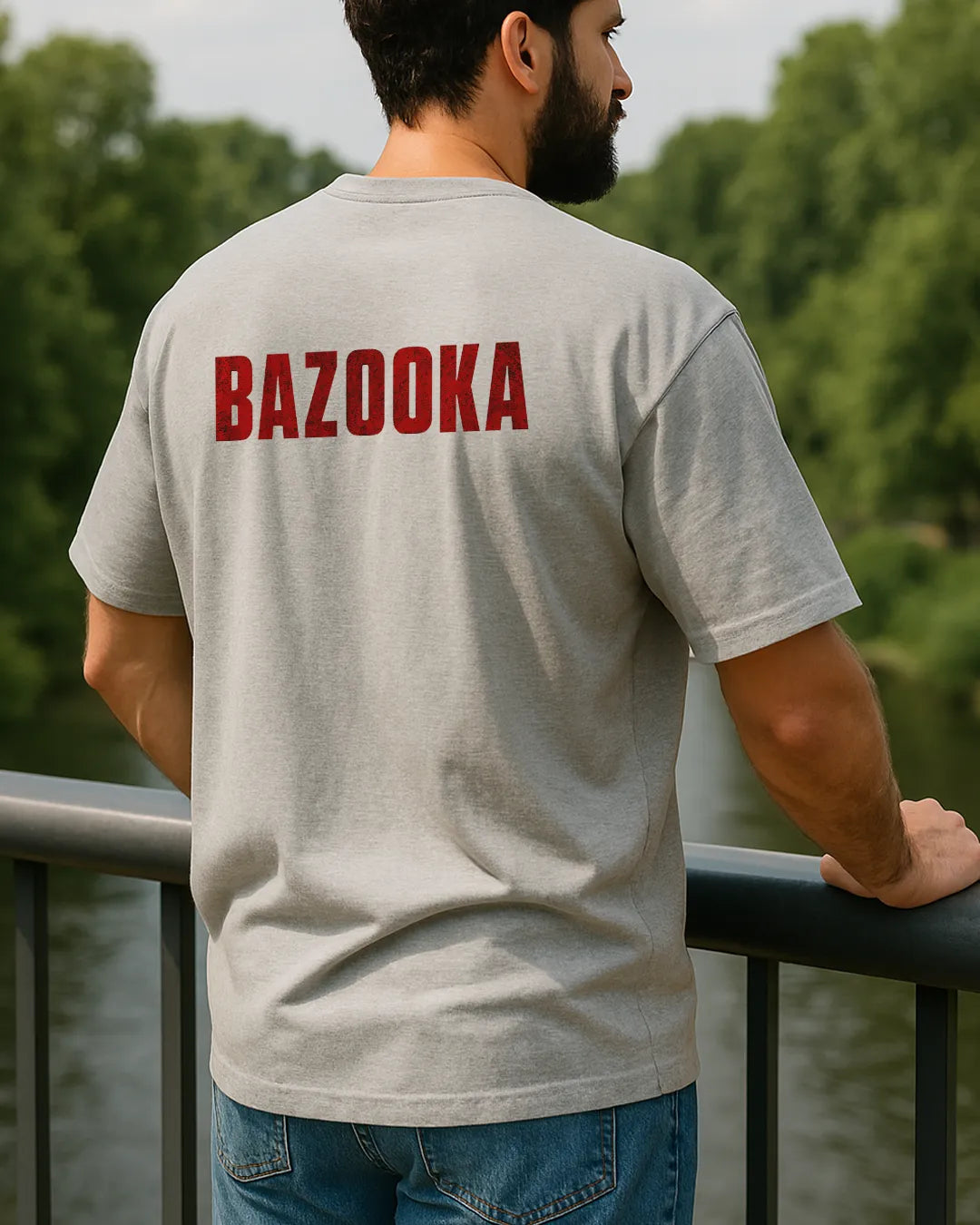Bazooka Movie Logo T Shirt Malayalam Film Tee image 4