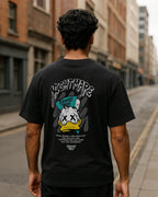 Distressed Cartoon Nightmare Graphic T Shirt Edgy Funny Tee hero image