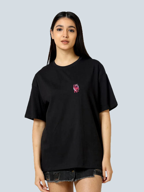 Dragon Car Drift Oversized T Shirt JDM Automotive Tee image 2