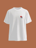 Elegant Asian Portrait Oversized T Shirt Cultural Art Tee image 5