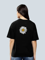 Front Daisy Graphic T Shirt Floral Print Tee hero image