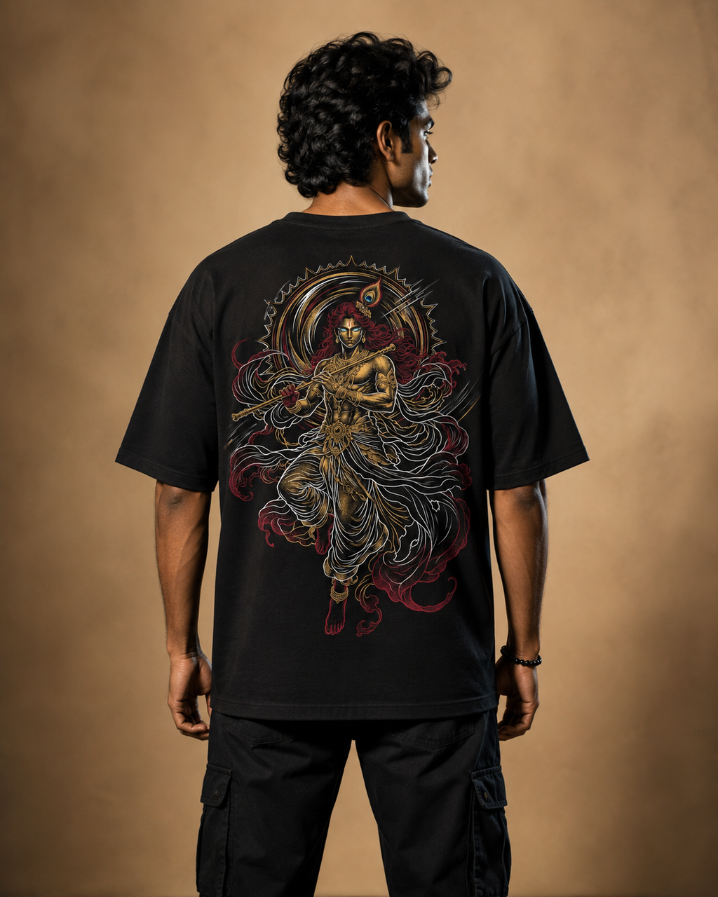 Shyam Krishna – Void Edition | God Series Oversized Streetwear T-Shirt
