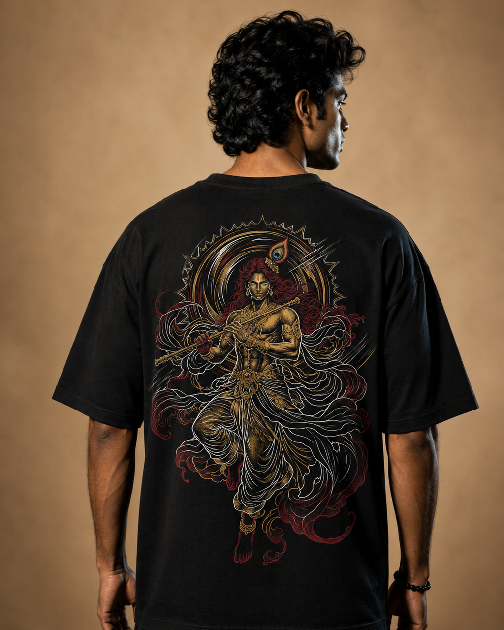 Shyam Krishna – Void Edition | God Series Oversized Streetwear T-Shirt