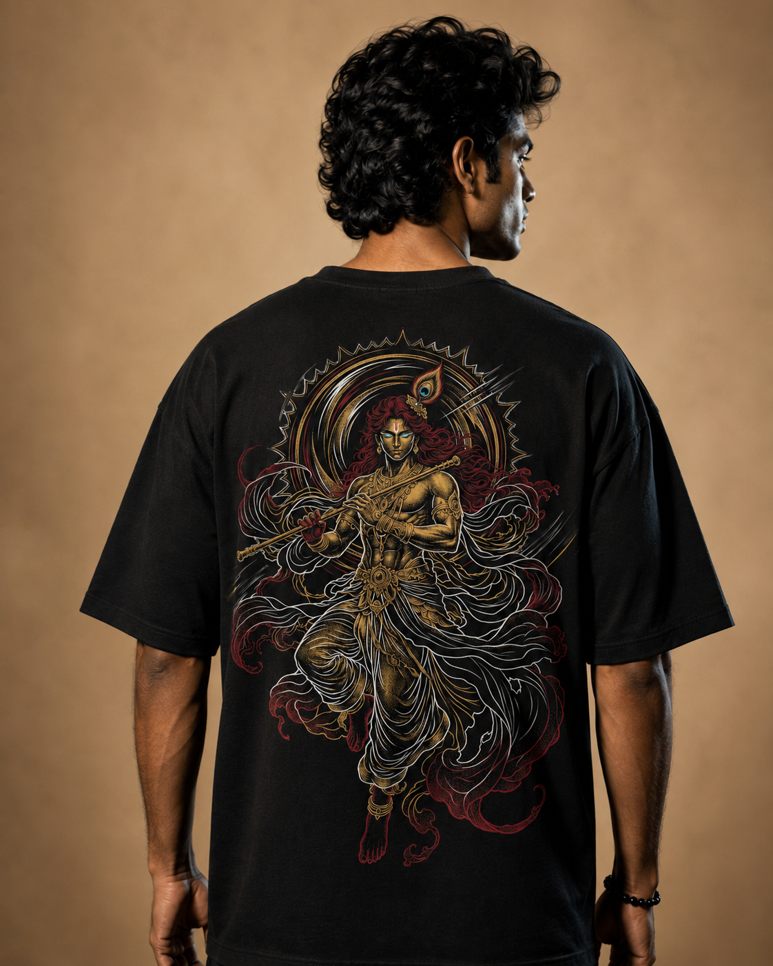 Shyam Krishna – Void Edition | God Series Oversized Streetwear T-Shirt