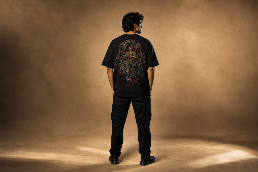Shyam Krishna – Void Edition | God Series Oversized Streetwear T-Shirt