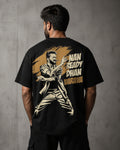 Nan Ready Dhan Varava Oversized T-Shirt black oversized T-shirt back hero
