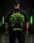 Beast Mode Back Day Oversized T-Shirt black oversized T-shirt back hero