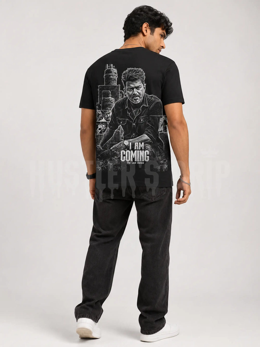 I am Coming - Jaya Nayagan - T-Shirt - Black