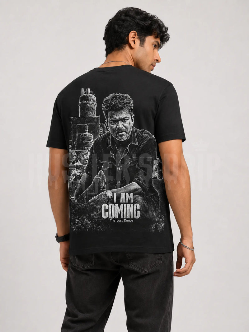 I am Coming - Jaya Nayagan - T-Shirt - Black