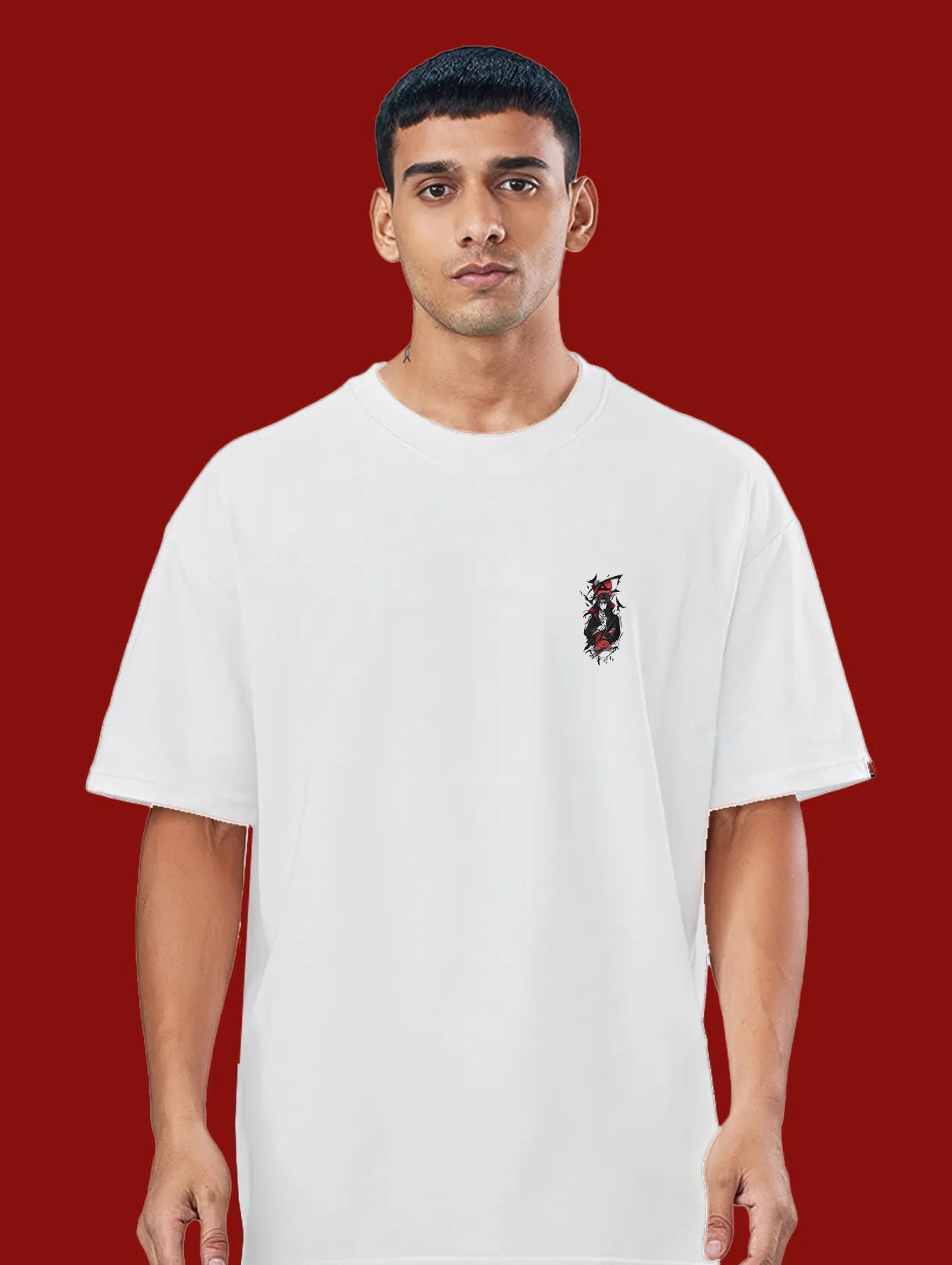 Itachi Uchiha Oversized T Shirt Naruto Anime Tee image 2