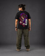 Kokushibo Upper Moon One Oversized T-Shirt | Demon Slayer Anime Streetwear Tee