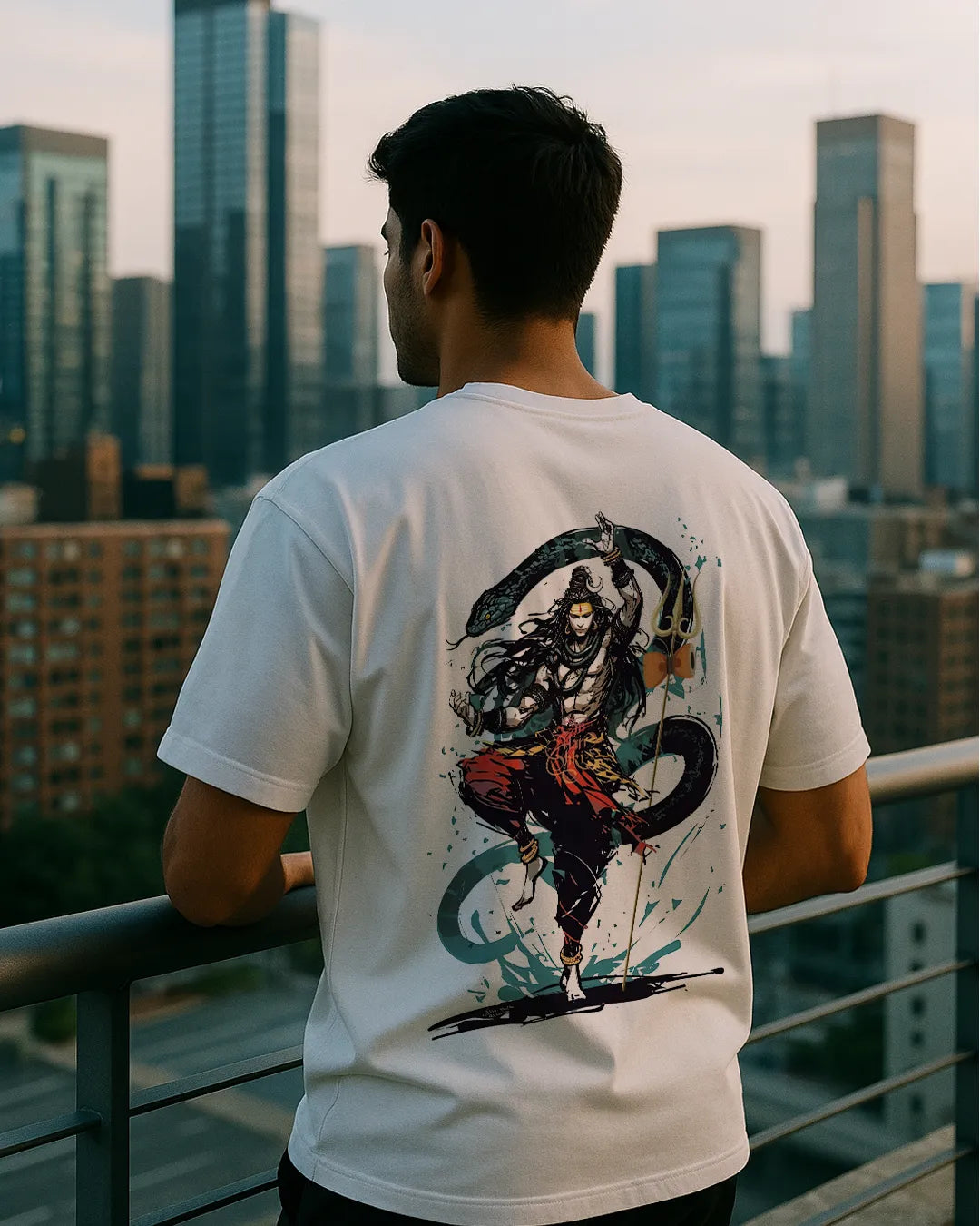 Lord Shiva Graphic T Shirt Hindu God Tee Spiritual Tee hero image