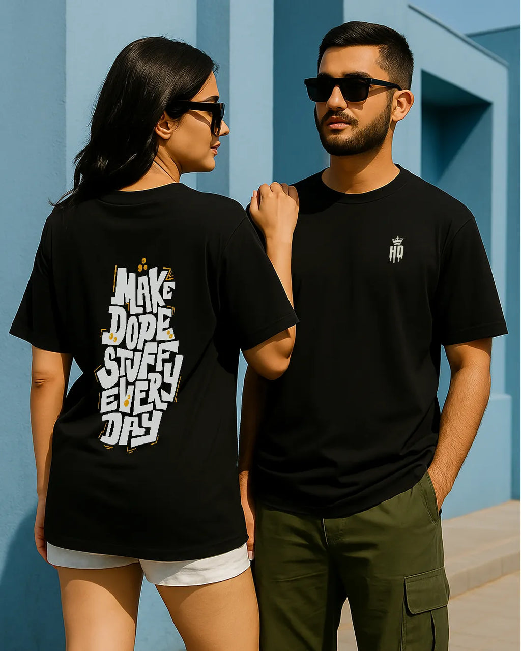 Make Dope Stuff Every Day Graphic T Shirt Creative Motivation Tee image 4