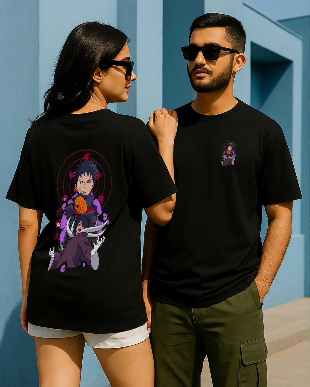 Obito Uchiha Graphic T Shirt Naruto Anime Tee Oversized image 8