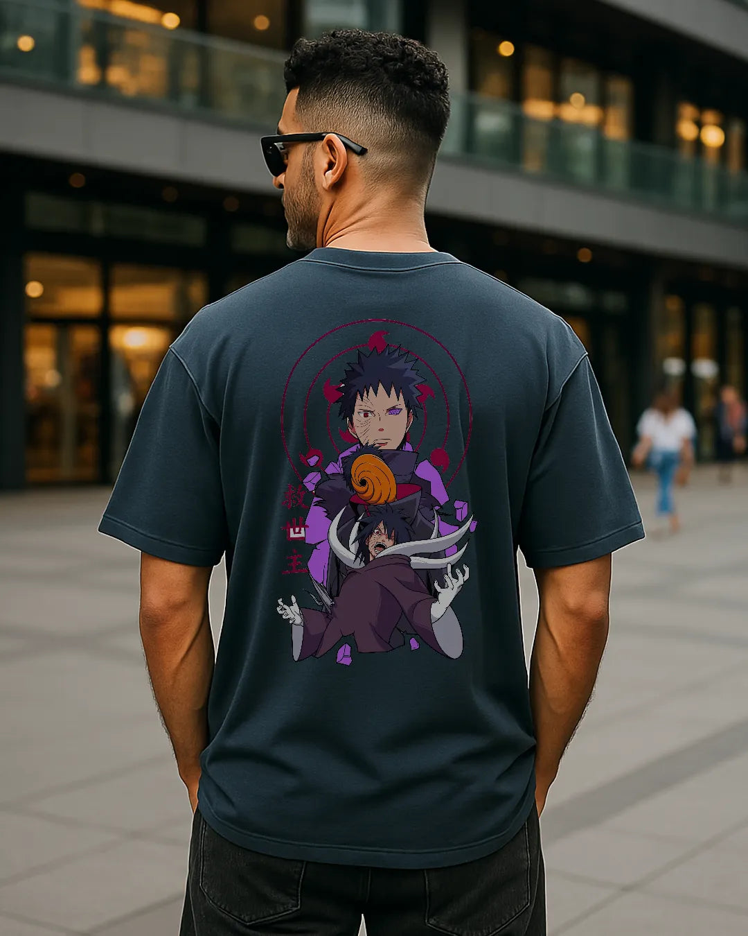 Obito Uchiha Graphic T Shirt Naruto Anime Tee Oversized image 10