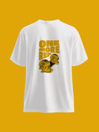 One More Rep Oversized T Shirt Gym & Fitness Tee White image 4