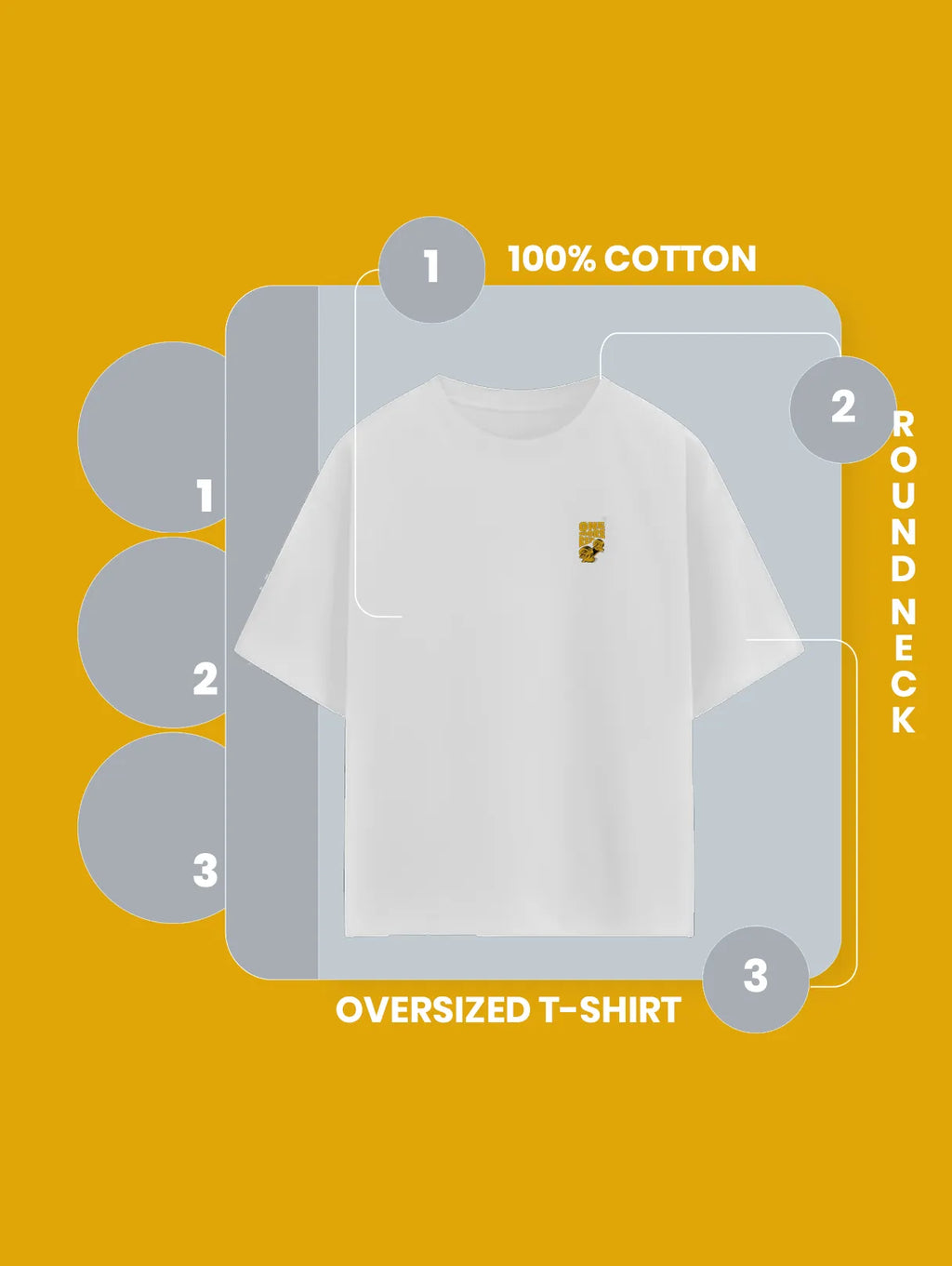 One More Rep Oversized T Shirt Gym & Fitness Tee White image 7