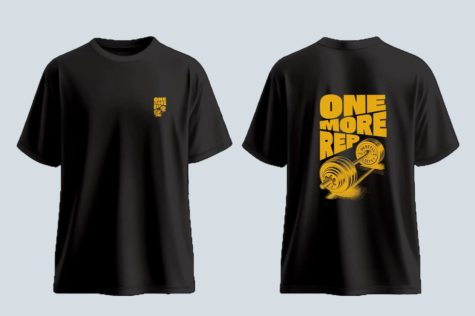 One More Rep Oversized T Shirt Gym & Fitness Tee image 6