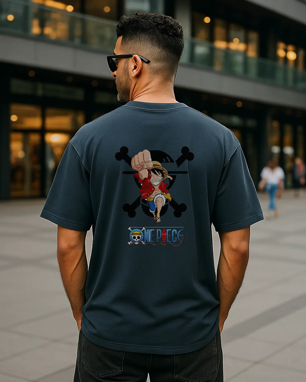 One Piece Luffy Action Graphic T Shirt Anime Tee image 5