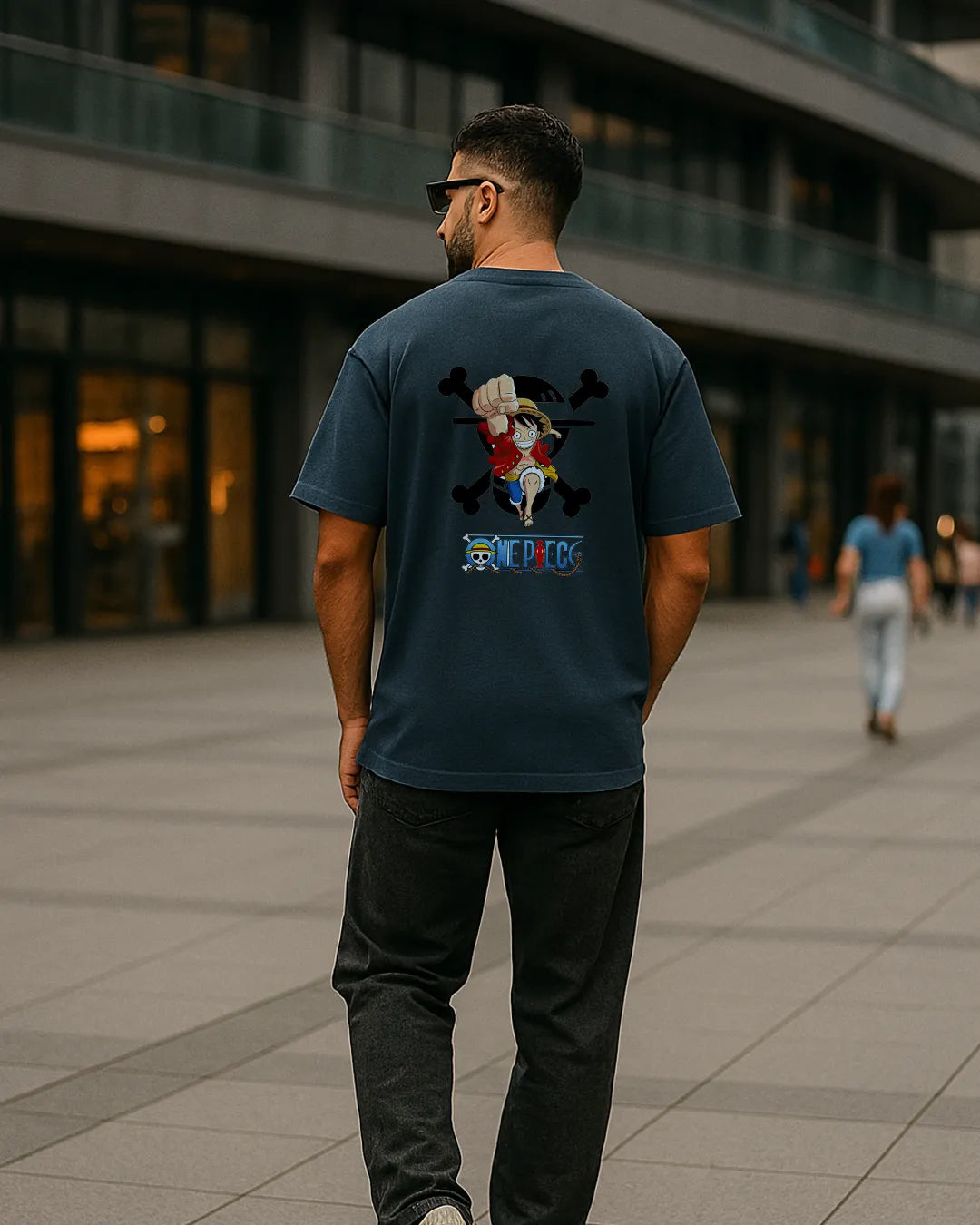 One Piece Luffy Action Graphic T Shirt Anime Tee image 6