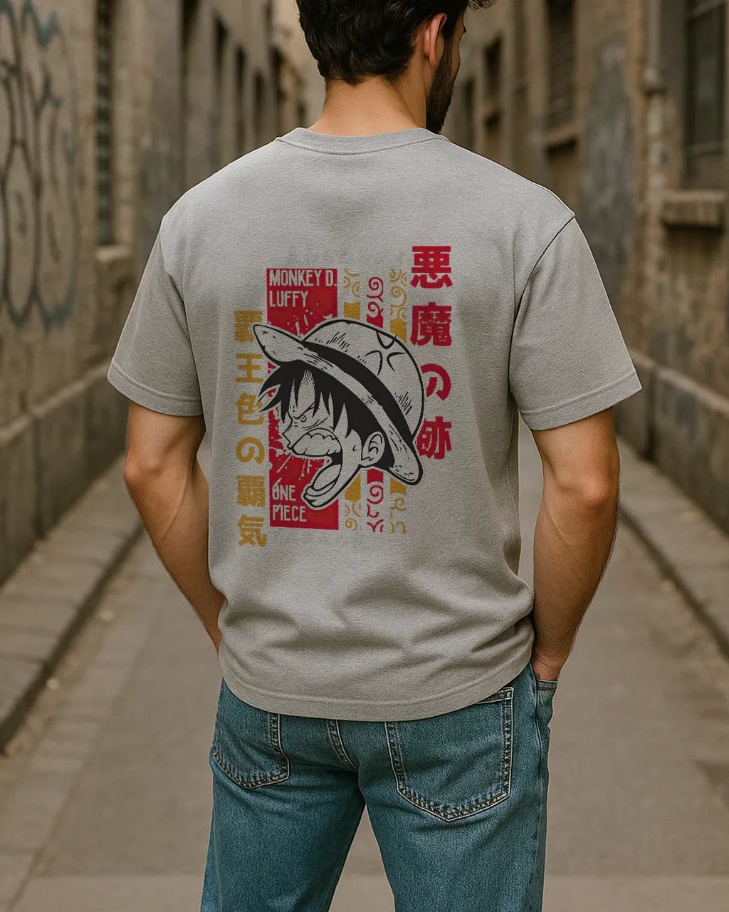 One Piece Monkey D. Luffy Graphic T Shirt Anime Tee image 9