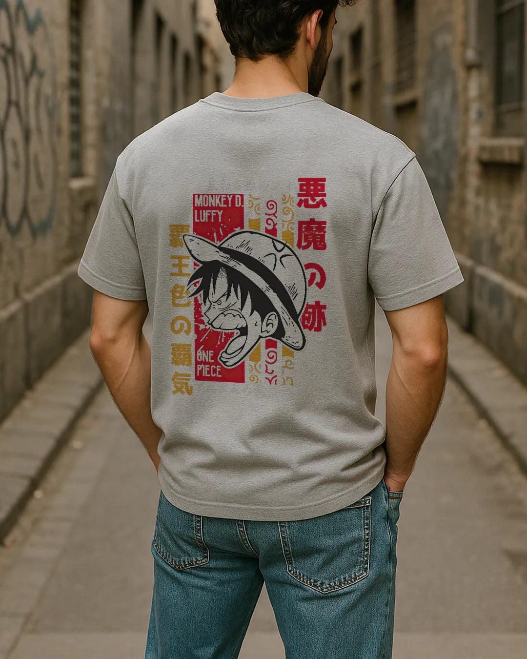 One Piece Monkey D. Luffy Graphic T Shirt Anime Tee image 9