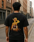 One Piece Sunset Silhouette Graphic T Shirt Anime Tee hero image