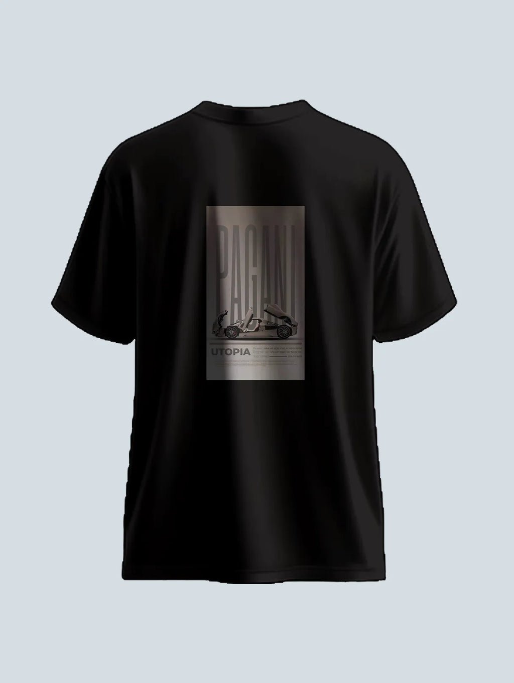 Pagani Graphic Oversized T-Shirt | Italian Hypercar Tee product image 4 | Hustler's Drip