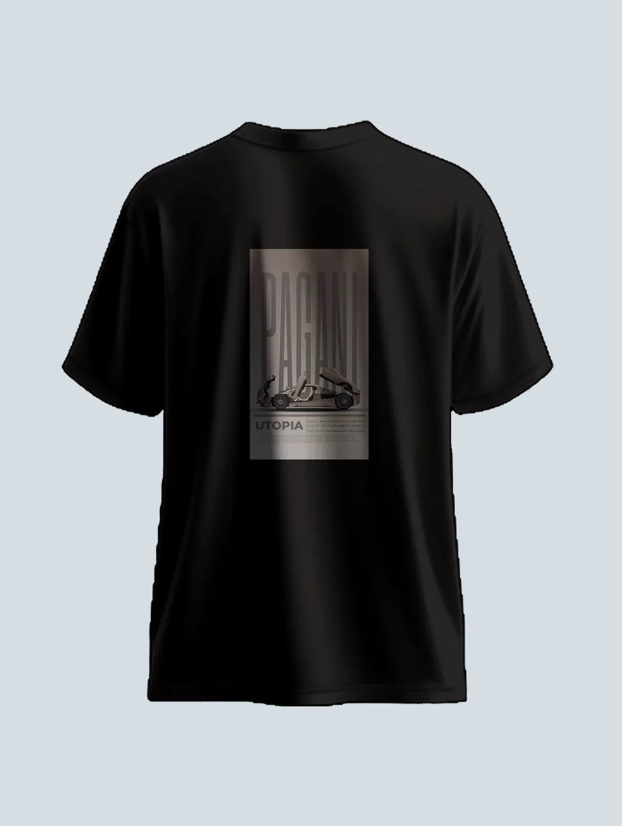 Pagani Graphic Oversized T-Shirt | Italian Hypercar Tee product image 4 | Hustler's Drip