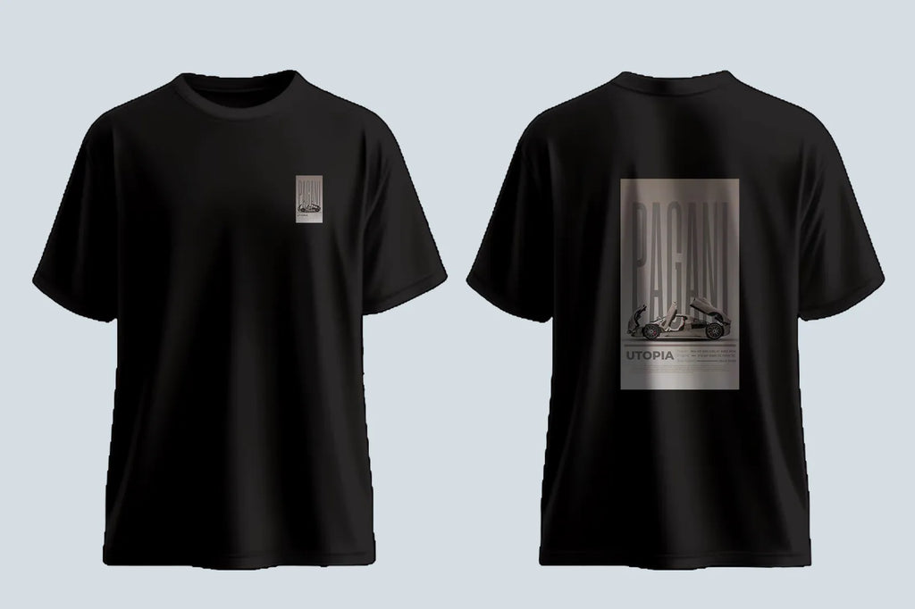 Pagani Graphic Oversized T-Shirt | Italian Hypercar Tee product image 6 | Hustler's Drip