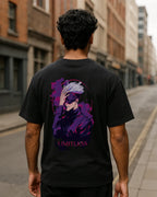 Satoru Gojo Limitless Graphic T-Shirt | Jujutsu Kaisen Anime Tee product image 2 | Hustler's Drip