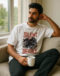 Silent But Deadly Ninja Graphic T-Shirt | Stealth Warrior Tee product image 2 | Hustler's Drip