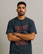 Silent But Deadly Ninja Graphic T-Shirt | Stealth Warrior Tee product image 4 | Hustler's Drip