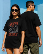 Silent But Deadly Ninja Graphic T Shirt Stealth Warrior Tee image 9