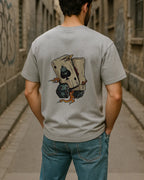 Skull Ace of Spades & Dice Graphic T-Shirt | Lucky Gamble Tee product image 4 | Hustler's Drip