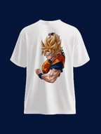 Super Saiyan Goku Oversized T-Shirt | Dragon Ball Z Tee product image 4 | Hustler's Drip