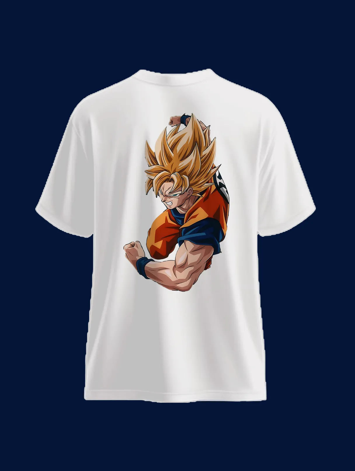 Super Saiyan Goku Oversized T-Shirt | Dragon Ball Z Tee product image 4 | Hustler's Drip