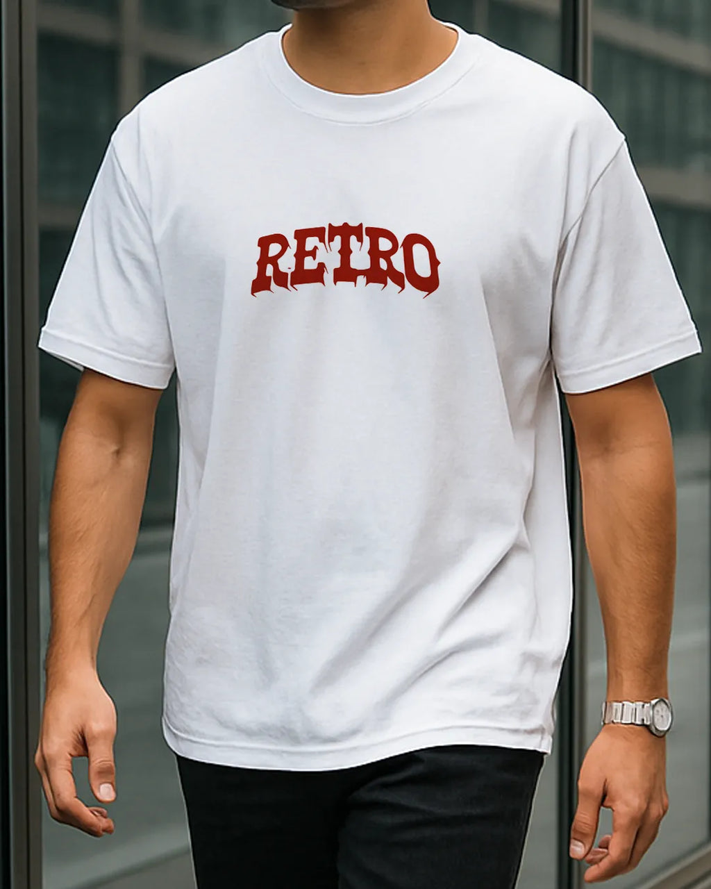 Suriya Retro Movie T-Shirt | Tamil Film Tee front product image | Hustler's Drip