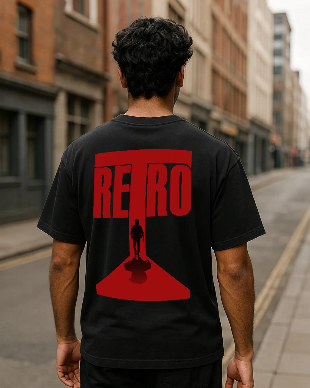 Suriya "Retro" Silhouette T-Shirt | Tamil Movie Mystery Tee product image 4 | Hustler's Drip