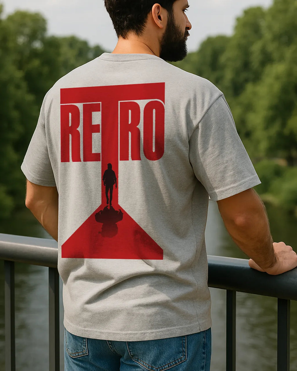 Suriya "Retro" Silhouette T-Shirt | Tamil Movie Mystery Tee product image 8 | Hustler's Drip