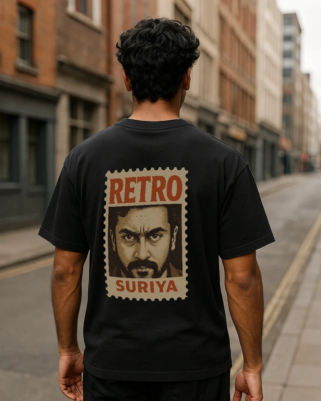 Suriya "Retro" Stamp T-Shirt | Tamil Movie Actor Tee product image 4 | Hustler's Drip