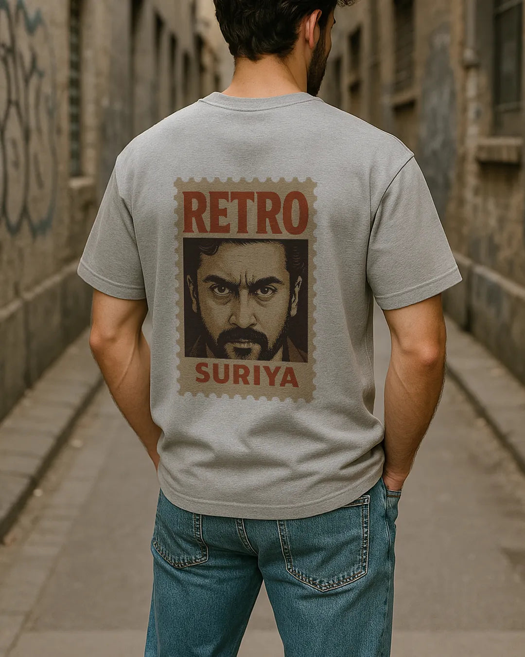Suriya "Retro" Stamp T-Shirt | Tamil Movie Actor Tee product image 9 | Hustler's Drip