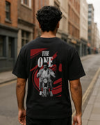Suriya "Retro" The One Motorcycle T-Shirt | Tamil Movie Tee front product image | Hustler's Drip