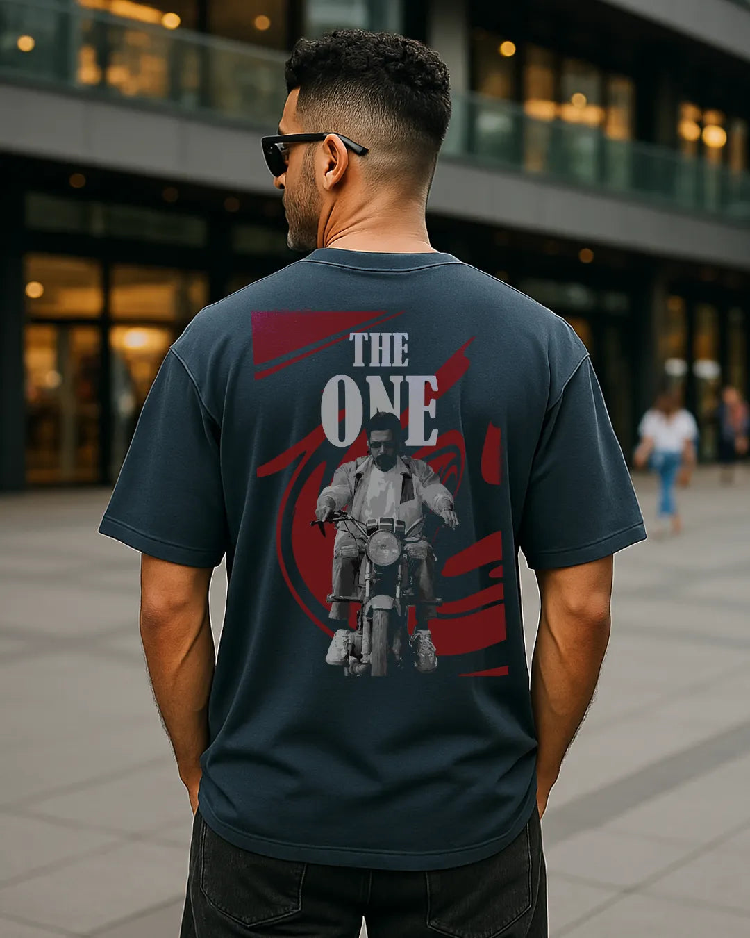 Suriya "Retro" The One Motorcycle T-Shirt | Tamil Movie Tee product image 2 | Hustler's Drip