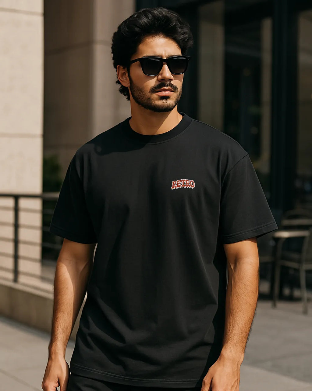 Suriya "Retro" The One Motorcycle T-Shirt | Tamil Movie Tee product image 4 | Hustler's Drip