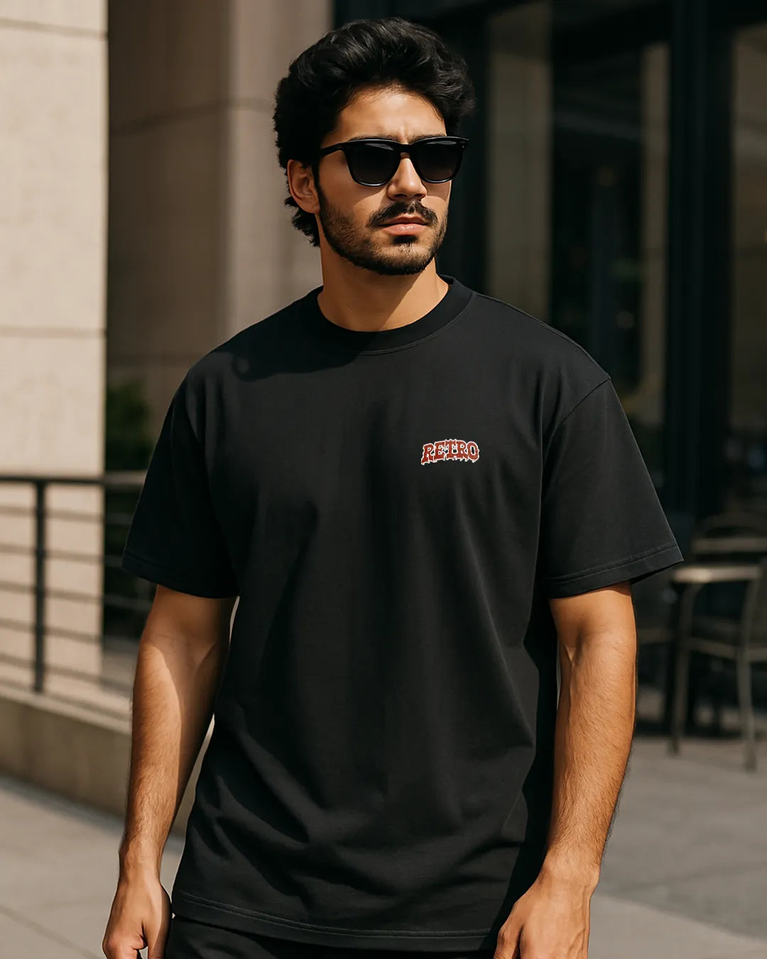 Suriya "Retro" The One Motorcycle T-Shirt | Tamil Movie Tee product image 4 | Hustler's Drip