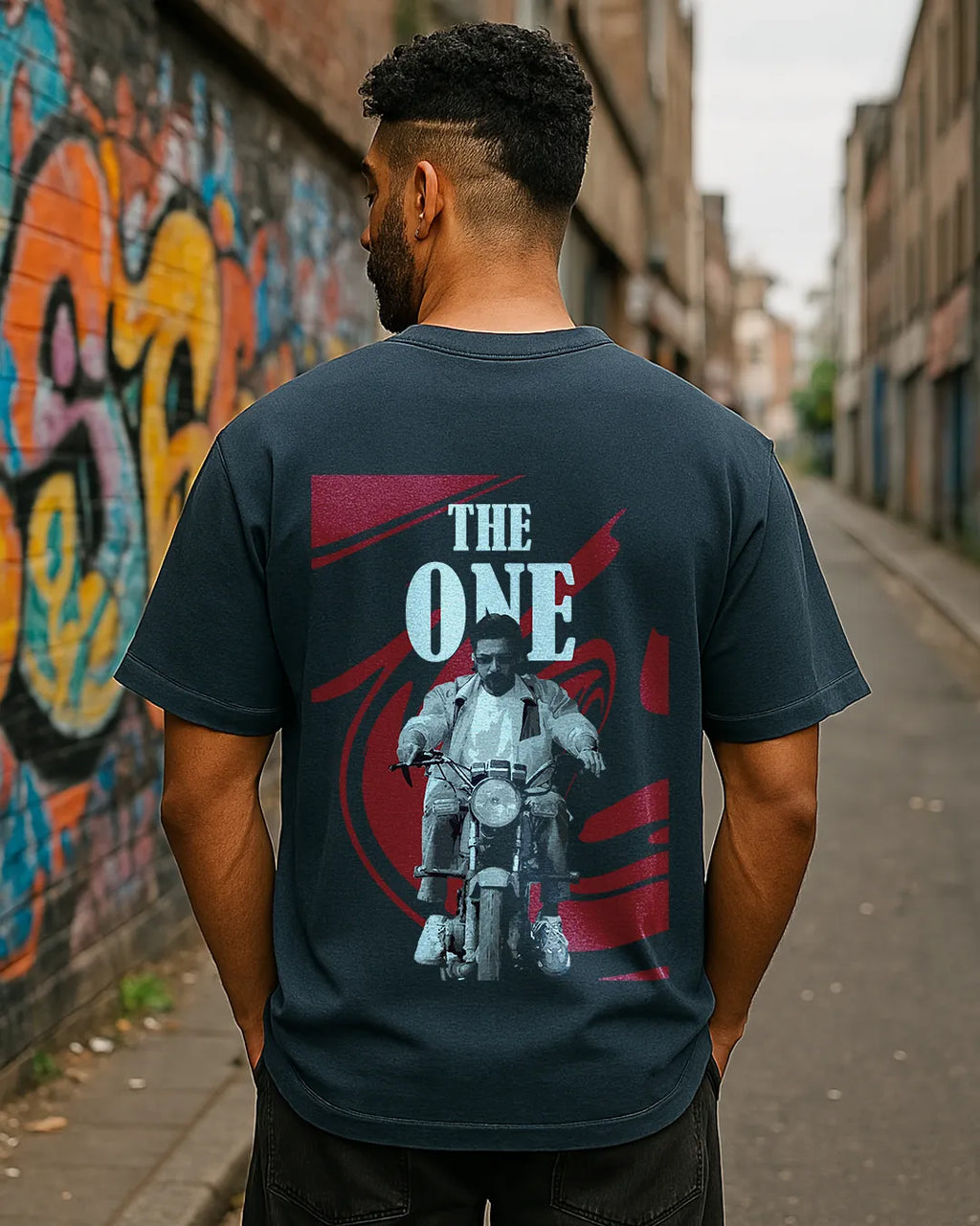 Suriya "Retro" The One Motorcycle T-Shirt | Tamil Movie Tee product image 7 | Hustler's Drip