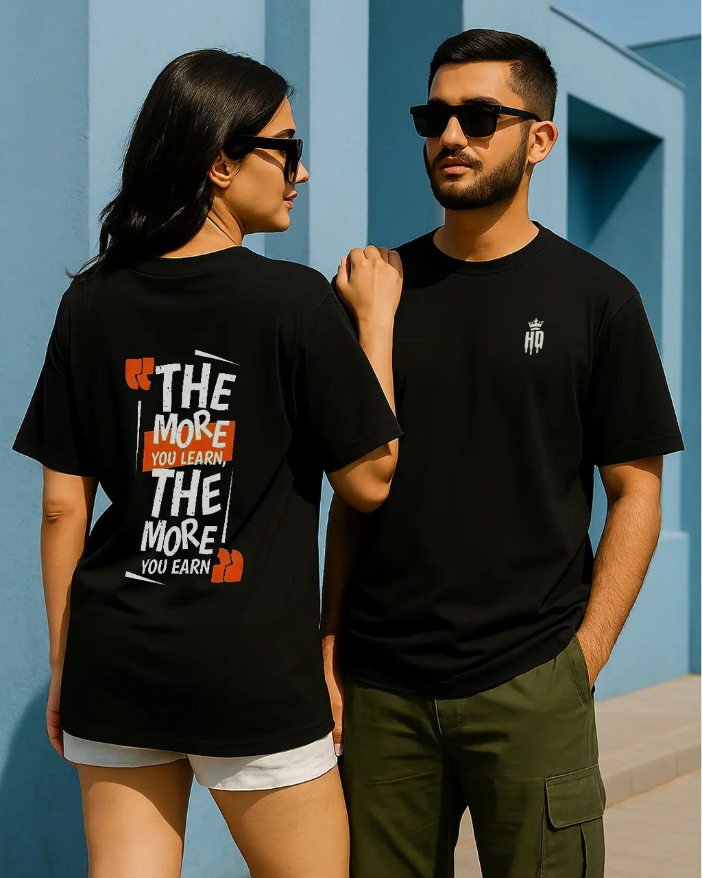 The More You Learn The More You Earn Graphic T Shirt Motivational Tee image 6